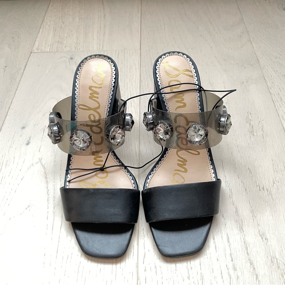 SAM ELDEMAN | Jeweled Sandals | size 6